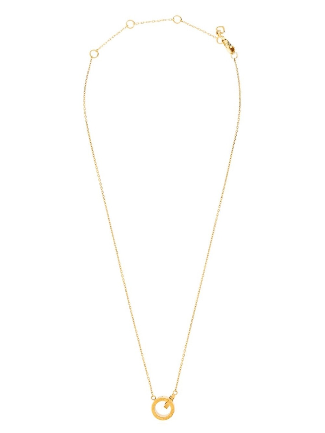 

Kate Spade колье с кристаллами, золотой