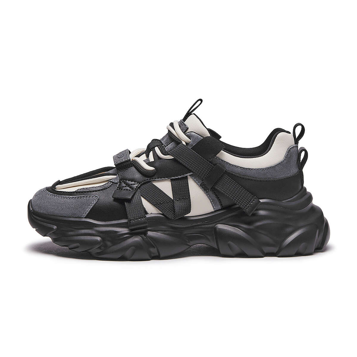 

Кроссовки мужские Lifestyle Shoes Men Low-Top Hotwind, бежевый/черный