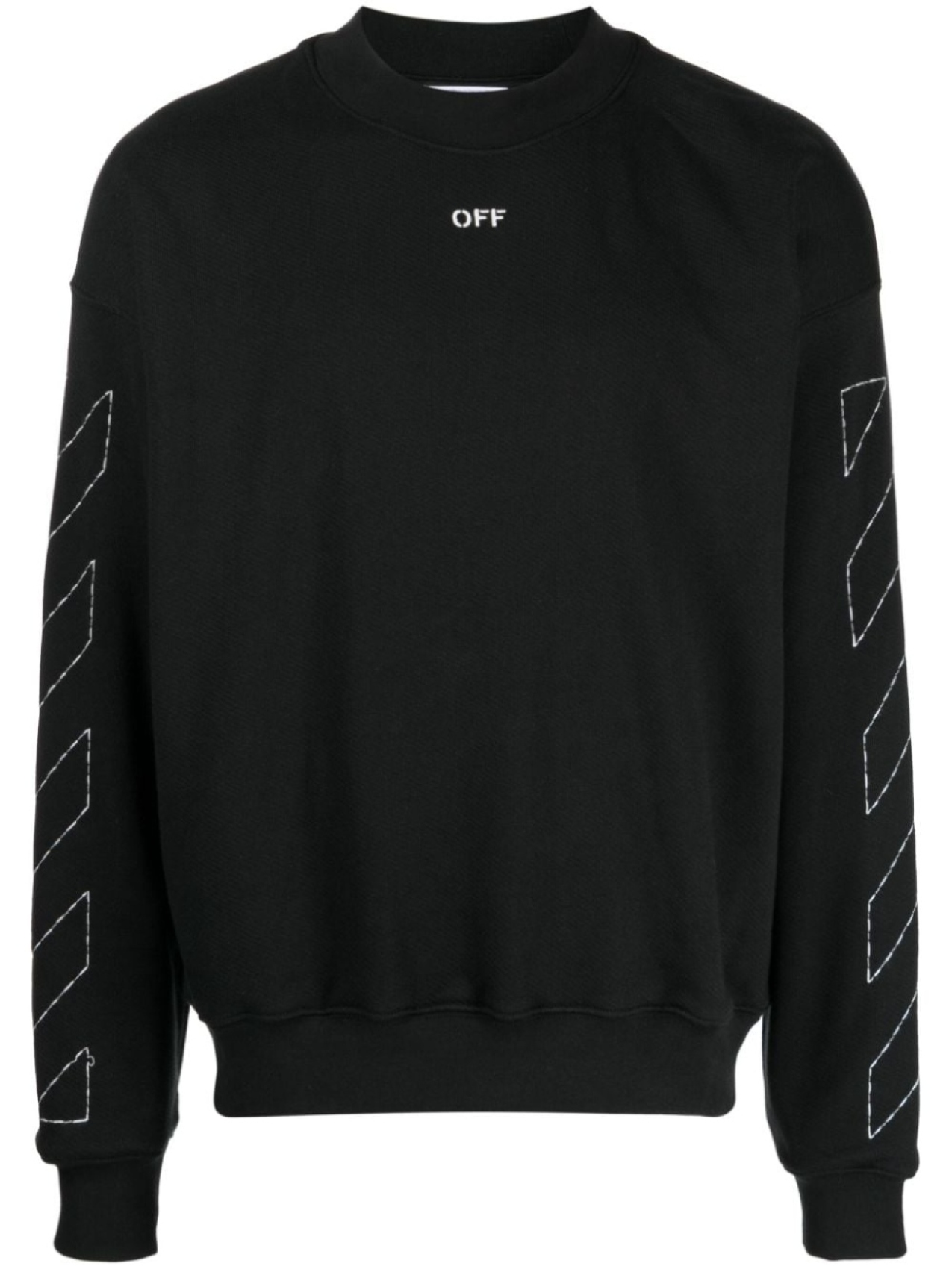 

Off-White толстовка с логотипом, черный