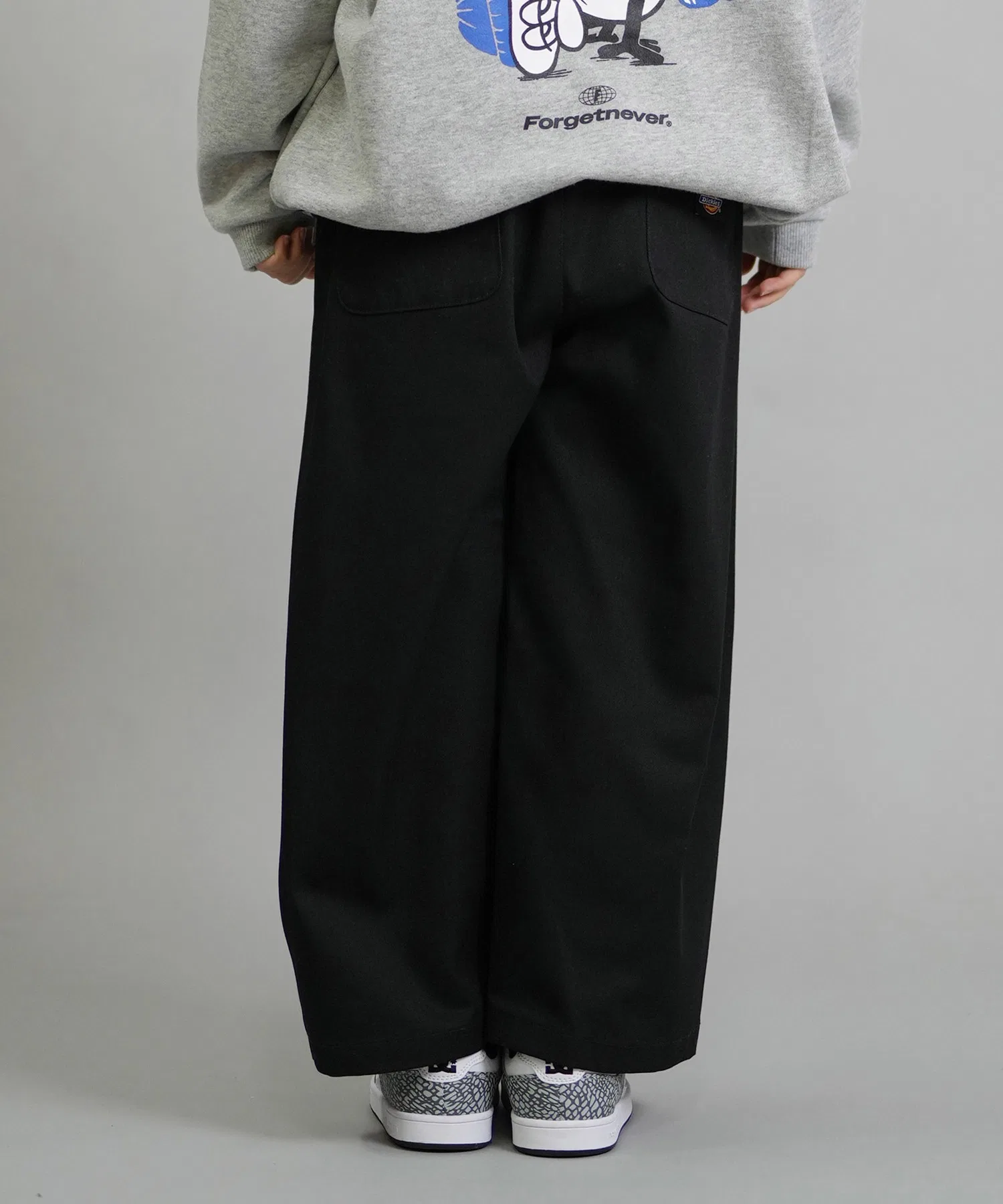Детские брюки Dickies DK Изи Баллон серые — фото 2