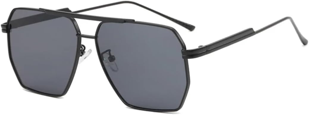 

Солнцезащитные очки с защитой UV400 | Металлическая оправа, линзы конфетного цвета | Для женщин и мужчин, для занятий спортом на открытом воздухе и вождения DSVIGF, Black Gray