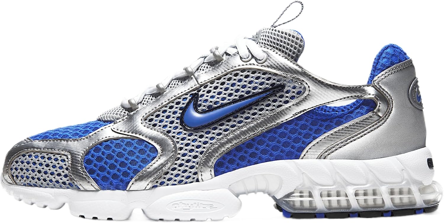 

Кроссовки Nike Air Zoom Spiridon Cage 2 для мужчин, Metallic Silver Varsity Royal