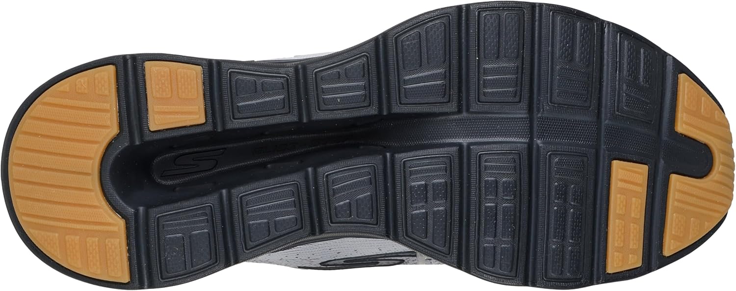Мужские кроссовки Skechers Go Walk Glide Step 2.0 Maser, без застежек, черный/серый — фото 4