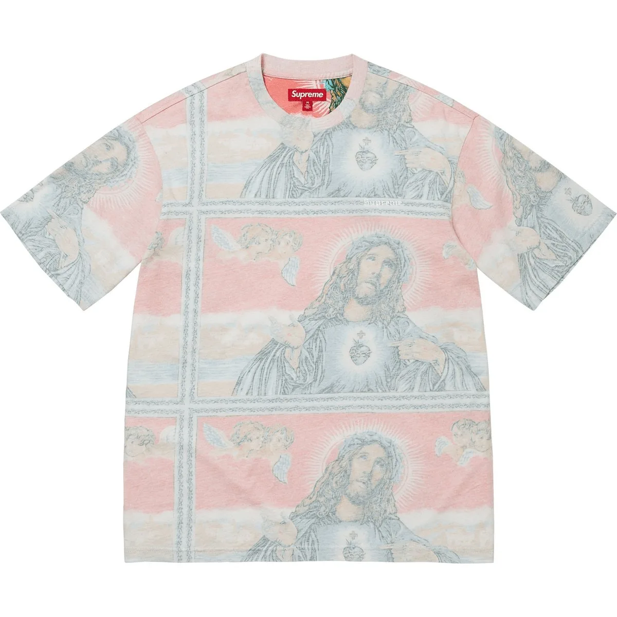 Футболка с коротким рукавом Jesus Supreme, Multicolor/Multicolor
