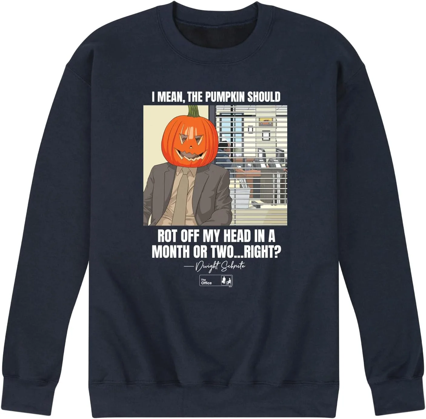 

Толстовка The Office Dwight Pumpkin Head HYBRID APPAREL