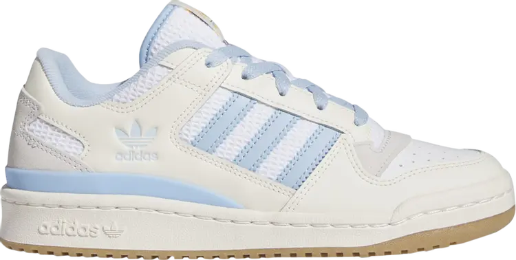 Кроссовки Wmns Forum Low 'Cream White Blue Bird', кремовый