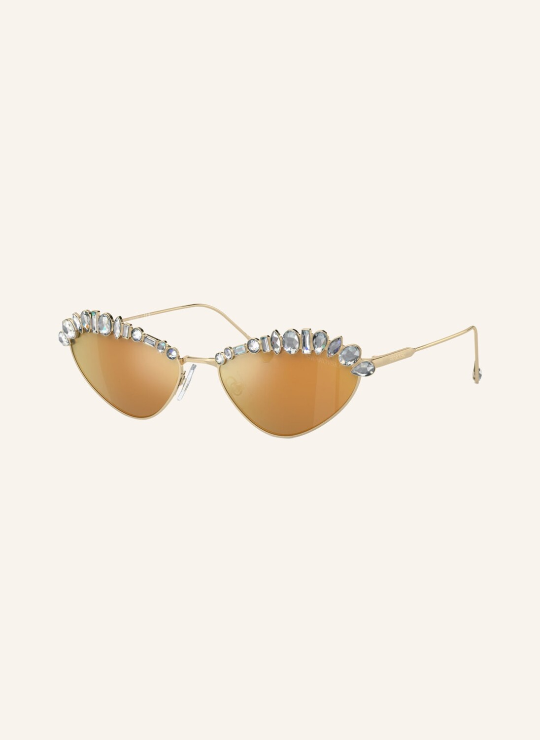 

Солнцезащитные очки sk7009 с драгоценными камнями SWAROVSKI, цвет 40137P GOLD/GRAU VERSPIEGELT