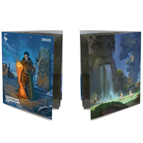 

Папка для карт D&D Class Folio With Stickers: Druid Ultra Pro