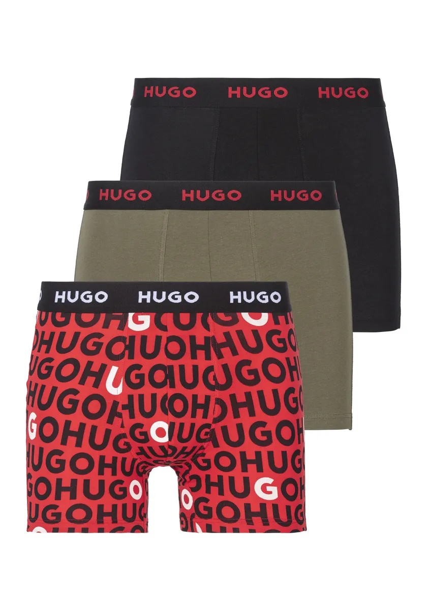 

HUGO Underwear Трусы (упаковка, 3 шт.), с логотипом на поясе, цвет Open Miscellaneous 978