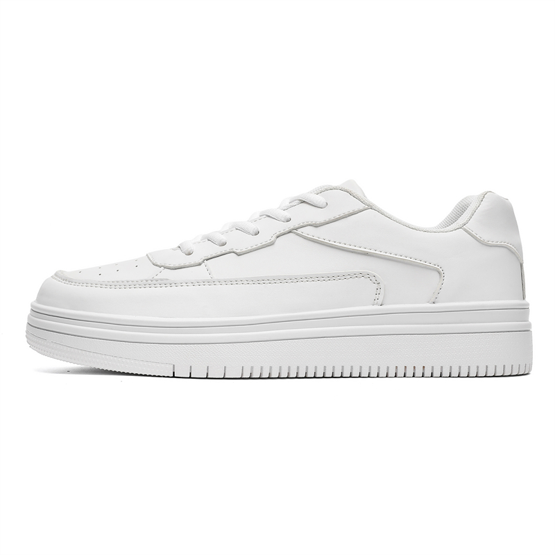 

Нескользящие износостойкие низкие мужские кроссовки BOLE, White Black