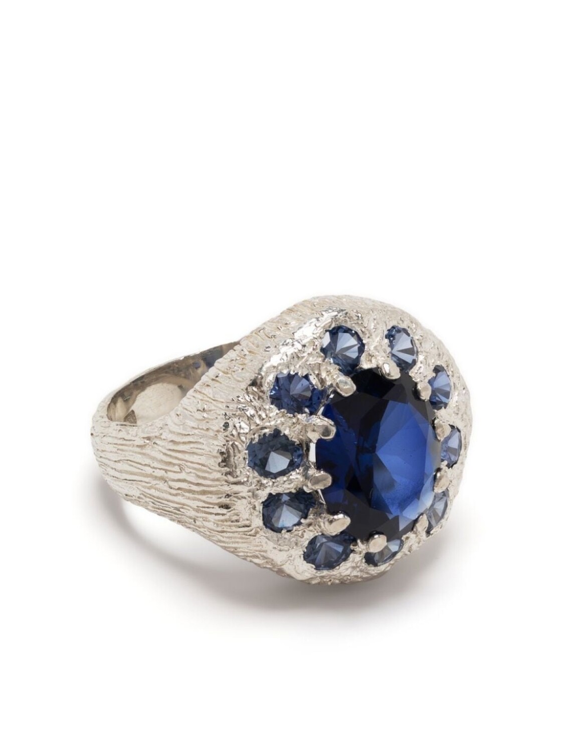 

Серебряный перстень с сапфиром Bleue Burnham