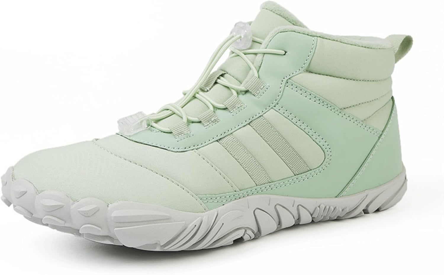 

Мужские и женские зимние ботинки, утепленные искусственным мехом водонепроницаемые ботинки Rianclud, светло-зеленый