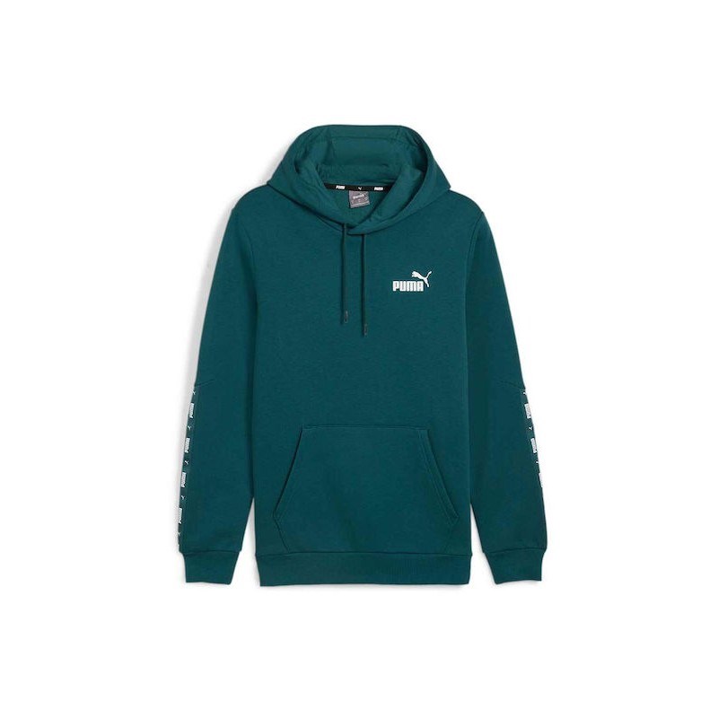 

Мужская толстовка ess+ Tape Hoodie fl Puma, зеленый