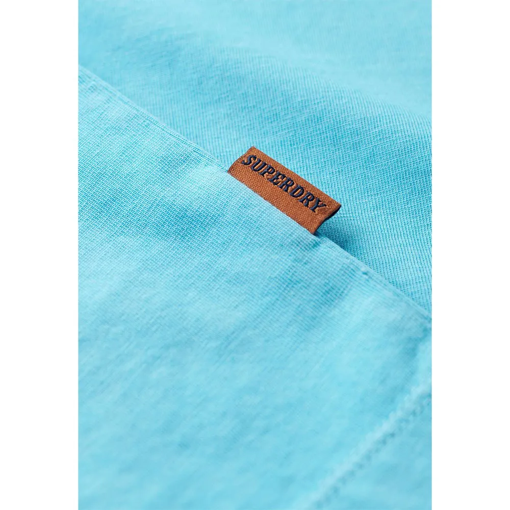 Футболка Superdry Essential Logo Emb Neon, синий — фото 4