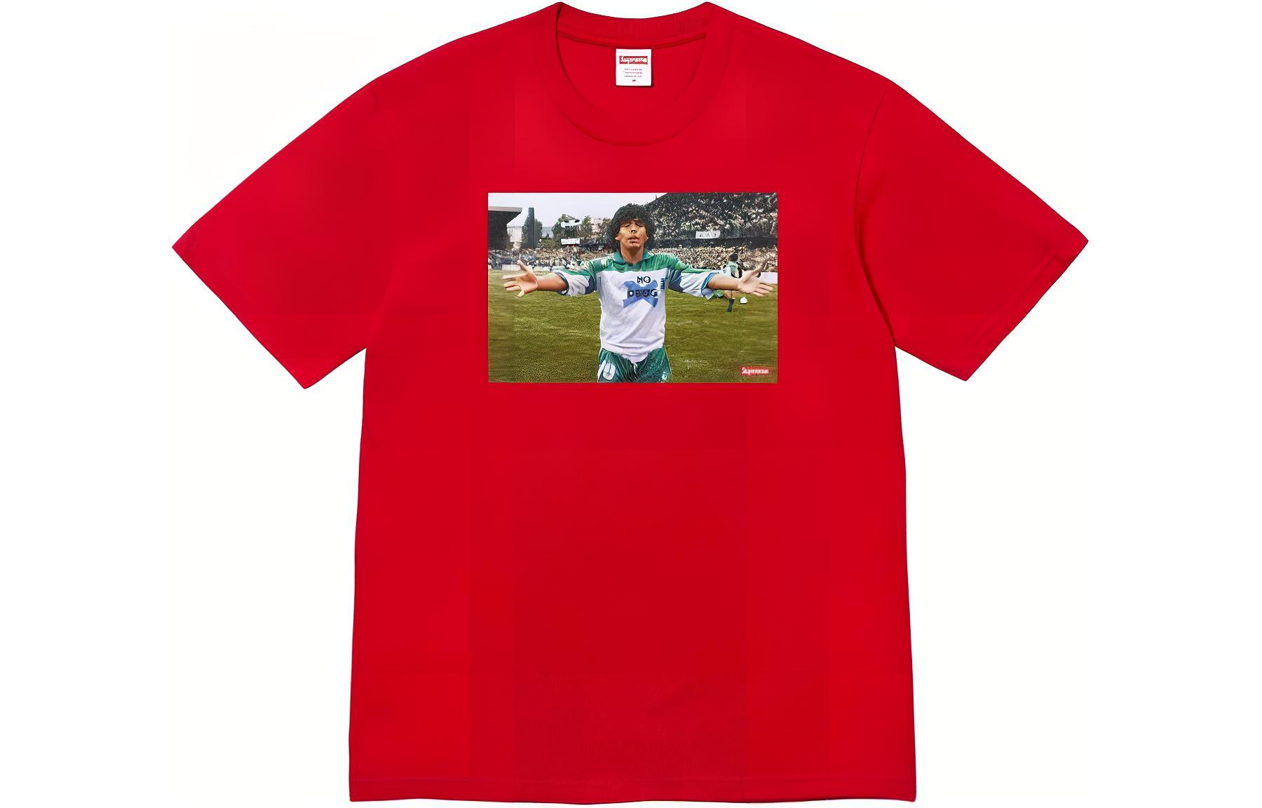 Футболка Maradona SS24 Supreme, red/красный