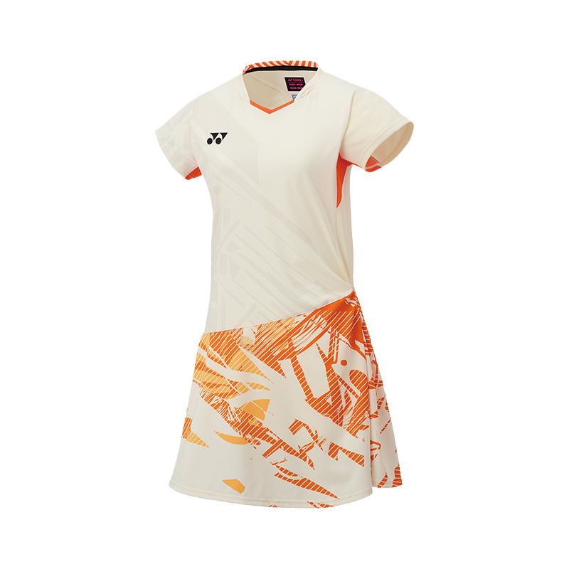 

Футболка для бадминтона Contest Series женская YONEX, айвори