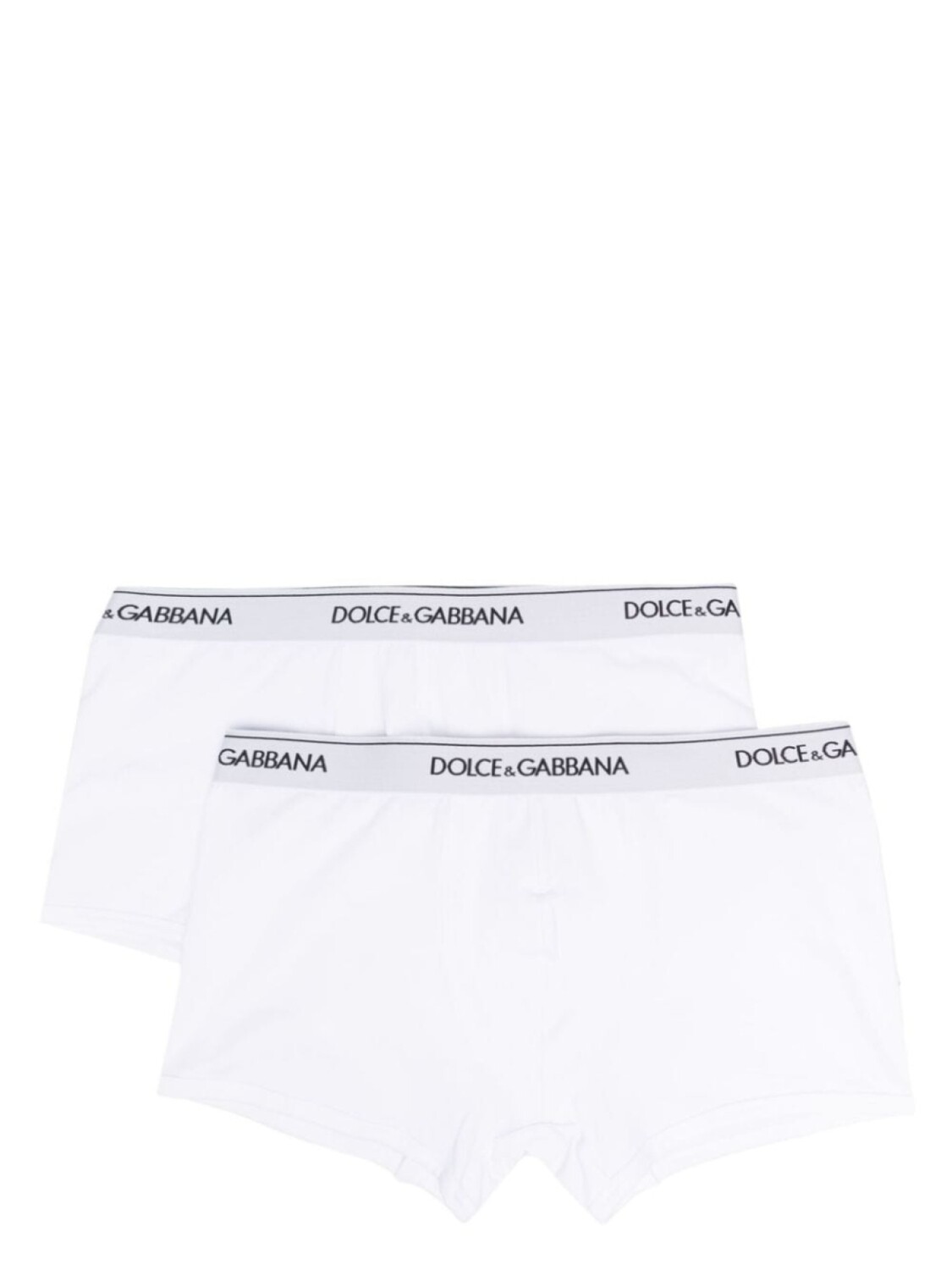

Dolce & Gabbana комплект из двух боксеров с логотипом, белый