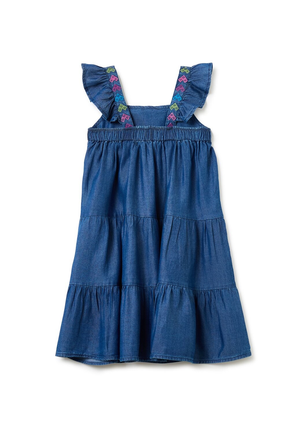 

Джинсовое платье WITH HEARTS EMBROIDERY OVS, синий