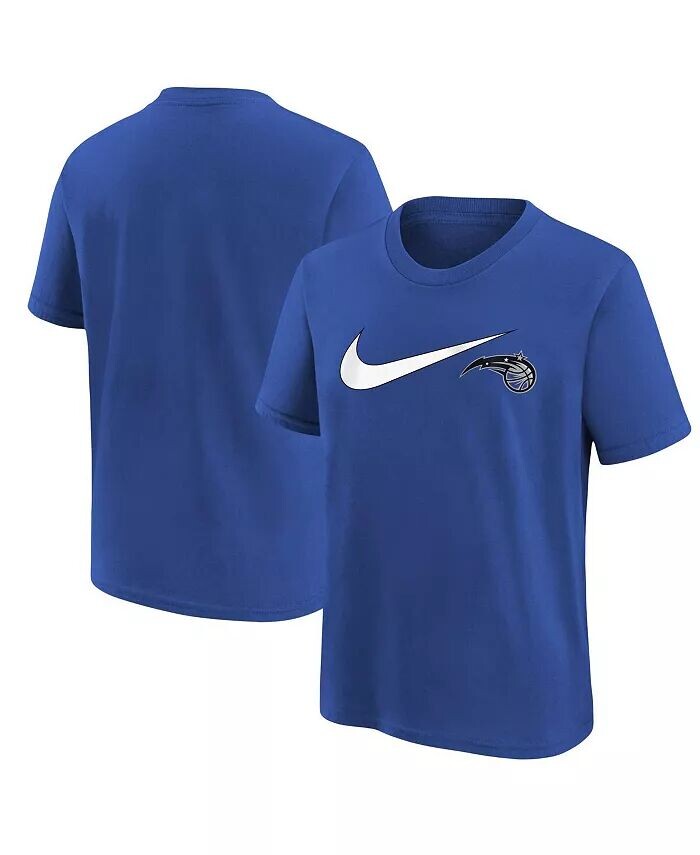 

Синяя футболка с галочкой Orlando Magic для мальчиков и девочек Big Nike, синий