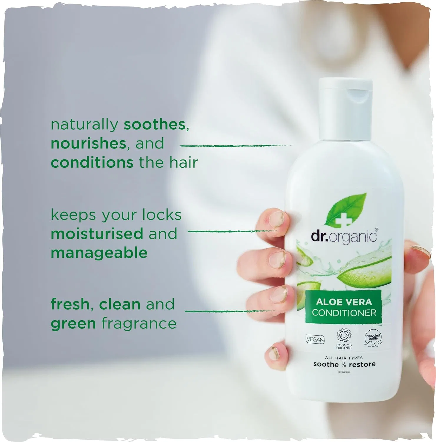 Гель для душа Dr. Organic с алоэ вера 250 мл Dr. Organic — фото 4