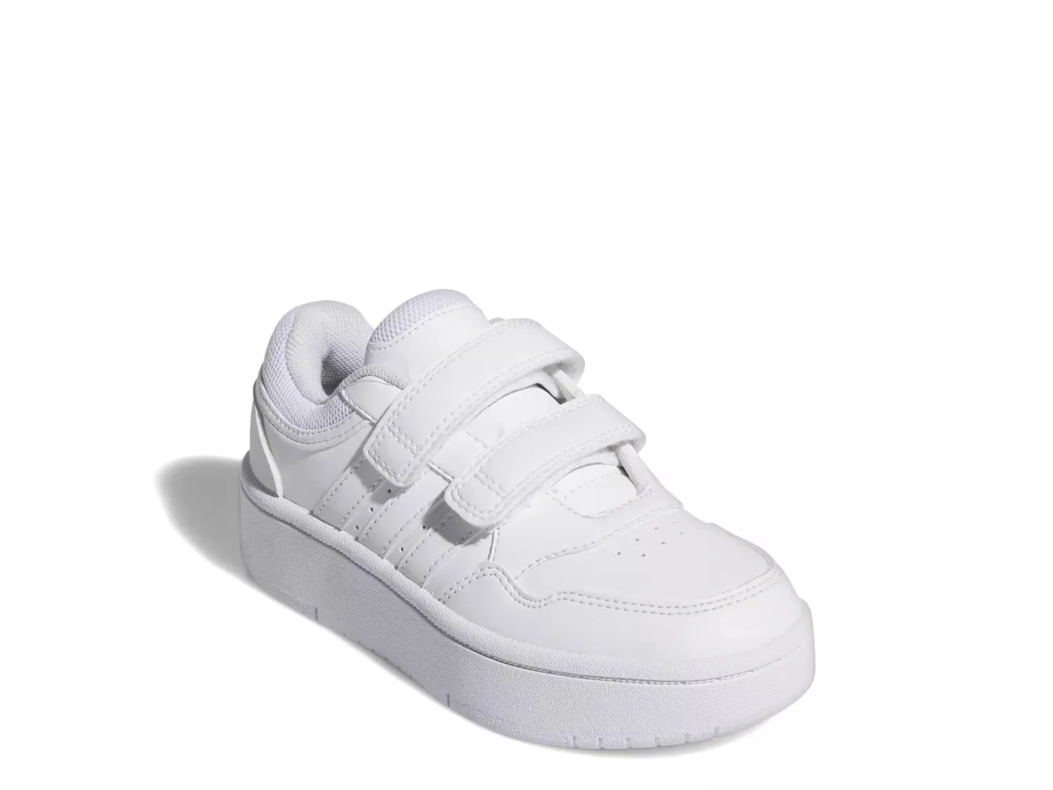 

Кроссовки Adidas Hoops 3.0 — детские, белые
