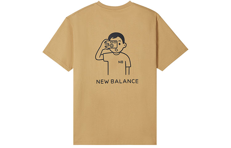 

Noritake Collection Футболка унисекс имбирно-желтая New Balance