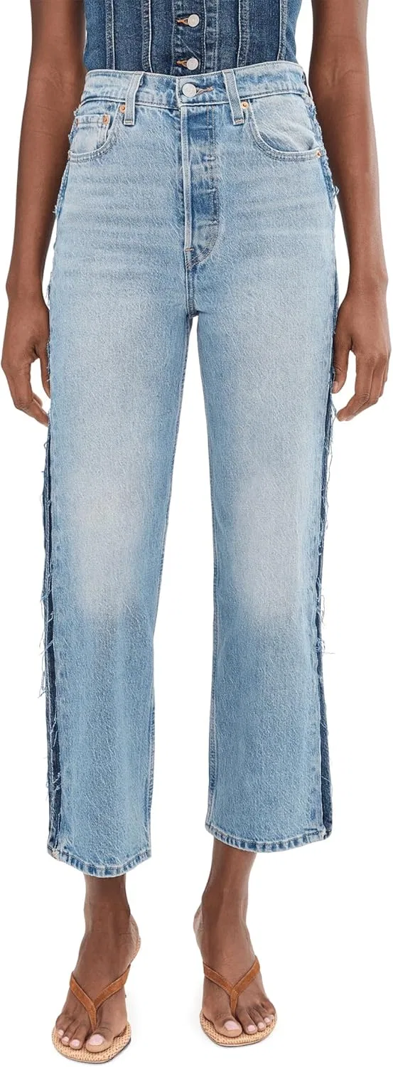Женские джинсы Levi's Ribcage Ankle Deconstructed Levi's