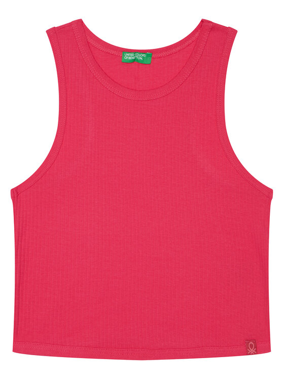 

Топ slim fit 31H3CH01F United Colors Of Benetton, розовый
