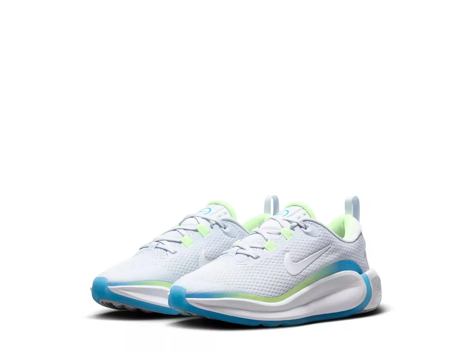 Беговые кроссовки - детские Nike, Grey/Blue — фото 3