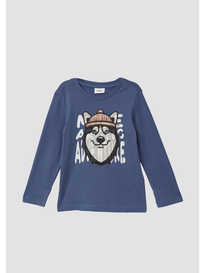 

Футболка цвета 5544_королевский синий s.Oliver