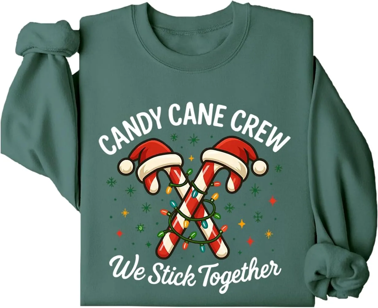 

Толстовка Candy Cane Crew с капюшоном Racsea