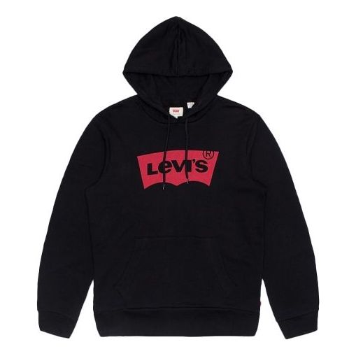 

Худи Levi's Drawstring Hoodie 'Black', черный
