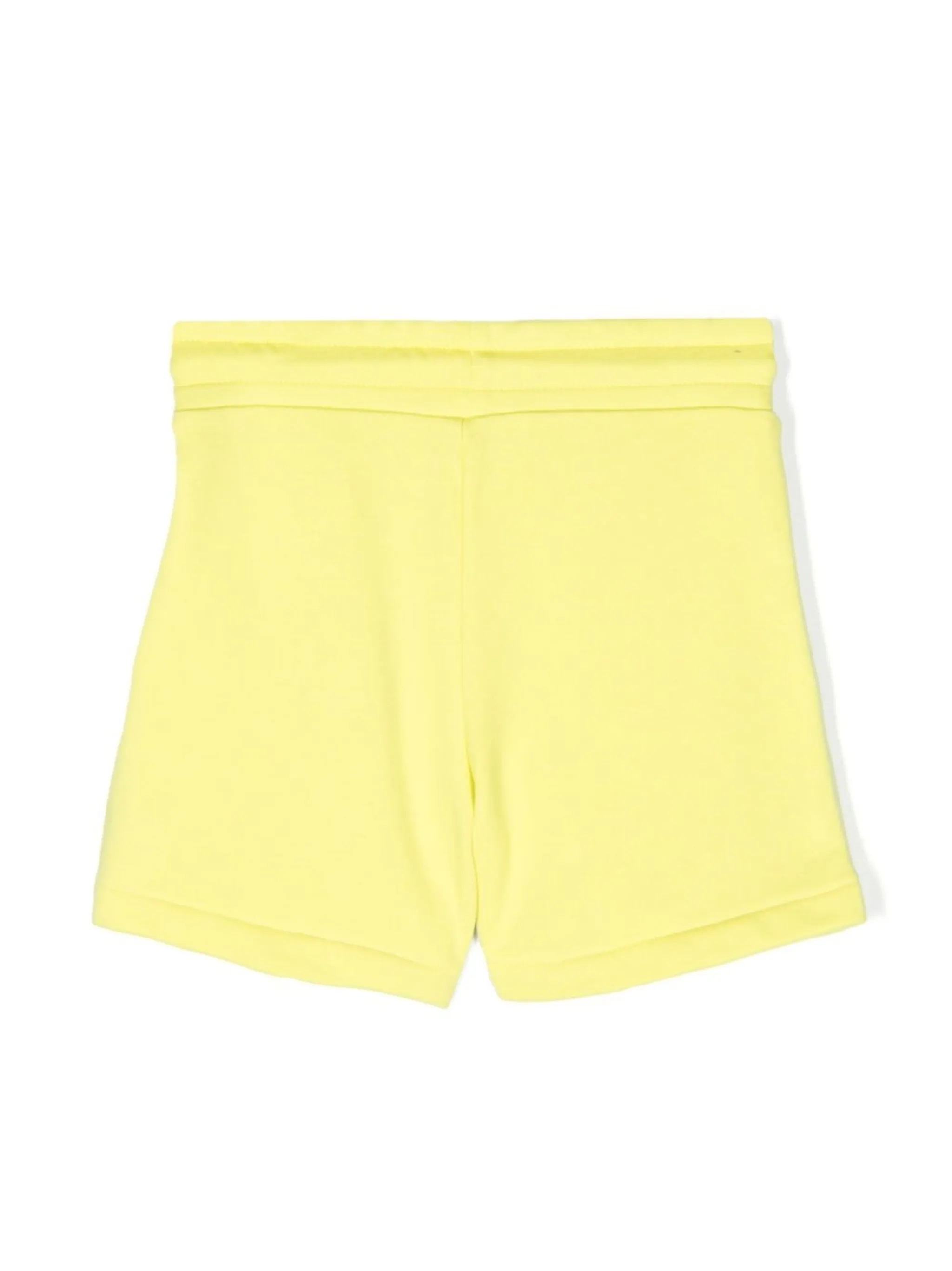 Шорты с кулиской и логотипом Dkny Kids, желтый — фото 2