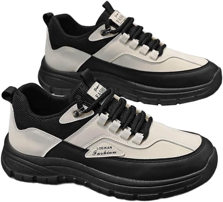 

Мужские кроссовки с металлическим носком, удобные противоскользящие ботинки для ходьбы Generic, белый