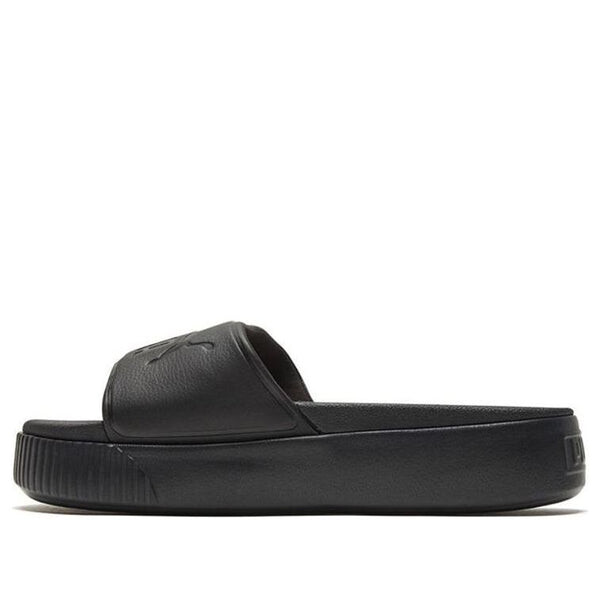 Тапочки platform bold slide black Puma, черный