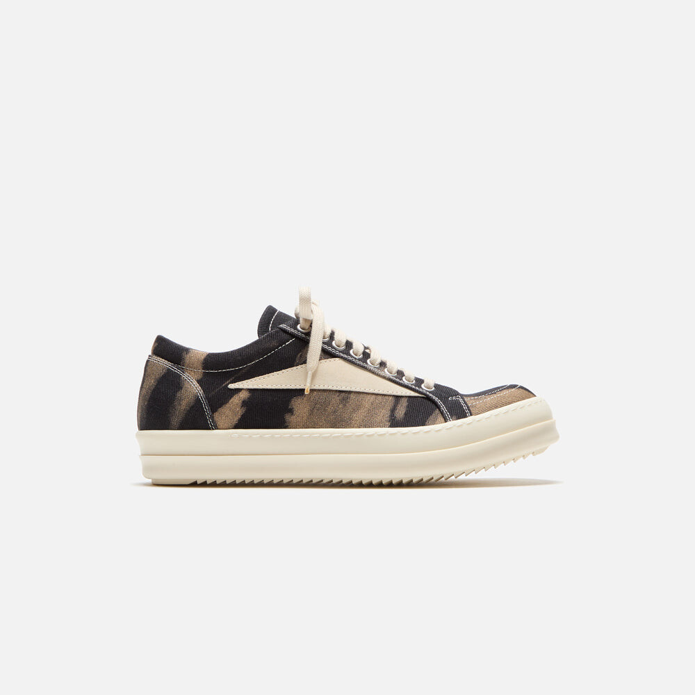 

Кроссовки Rick Owens Vintage Sneakers, цвет Black/Terra/Milk