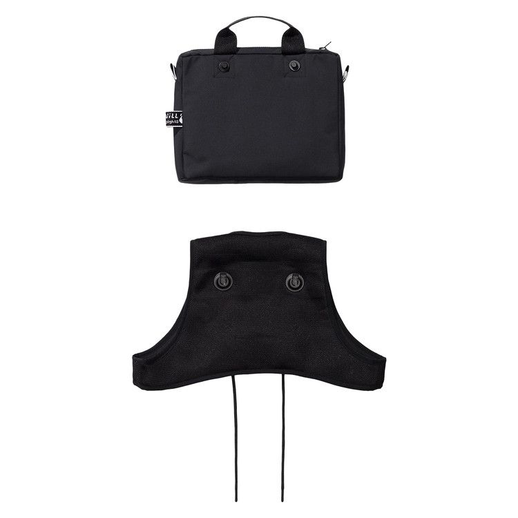Топ Nike Womens x Off-White NRG X Cross Bib, Black — фото 2