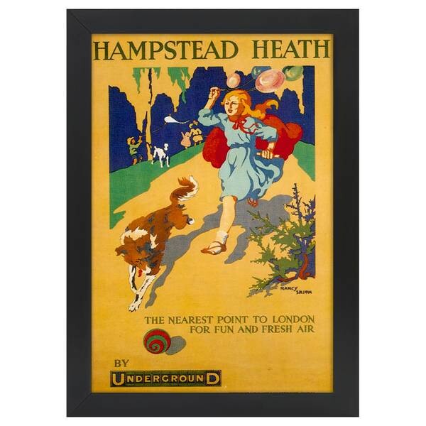 

Рамка для фотографий LegendArte Poster 1915 Hampstead Heath, черный