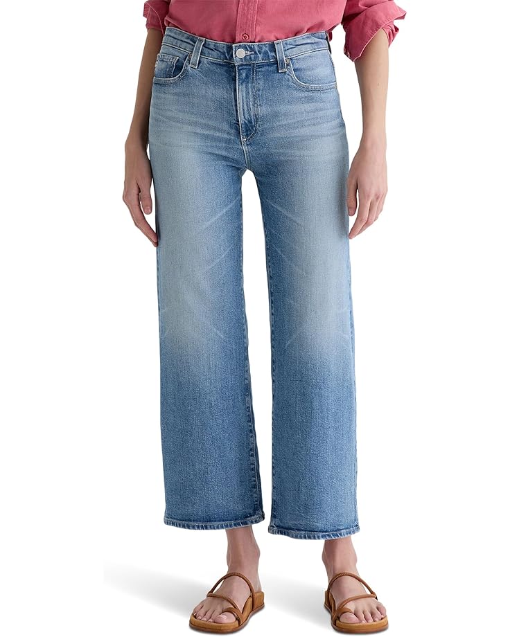 

Джинсы AG Jeans Saige Mid-Rise Wide Leg in Helios, цвет Helios