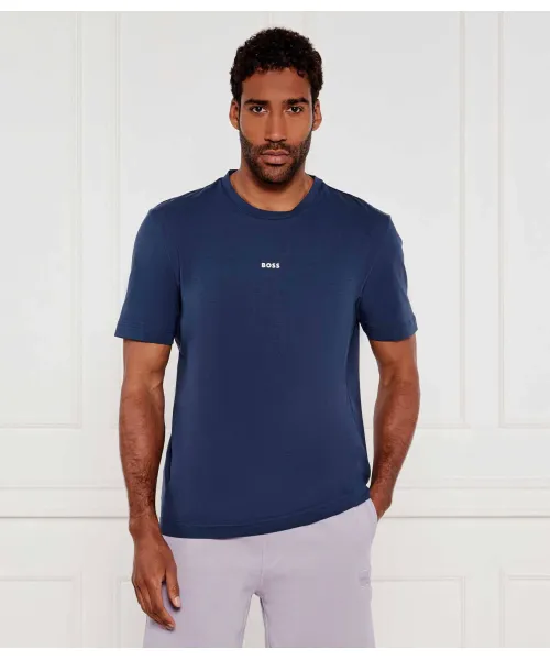 

Футболка тчуп Relaxed fit Boss Orange, синий