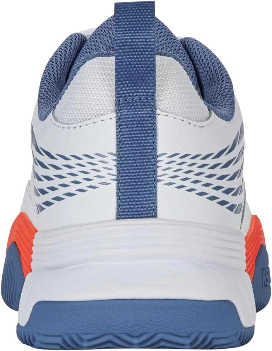 Кроссовки теннисные K-Swiss Speedex, белый, Infinity Scarlet Ibis — фото 3