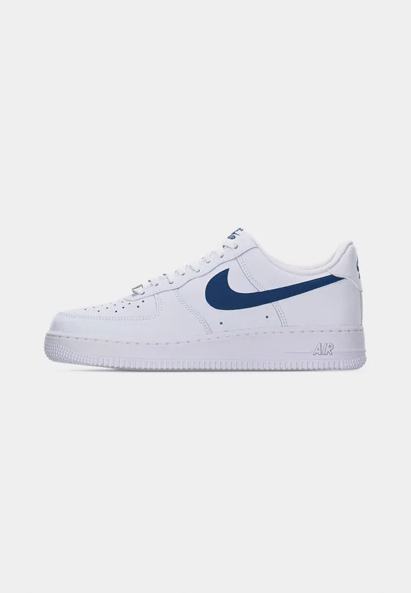 Учебные кроссовки air force 1-07 Nike Sportswear, White/Court Blue — фото 2