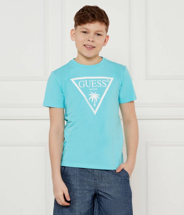 

Футболки Regular fit Guess, синий