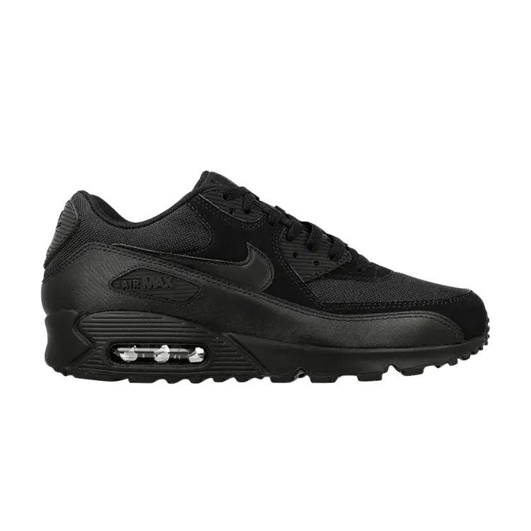 

Кроссовки Nike Air Max 90 Essential 'Triple Black', черный