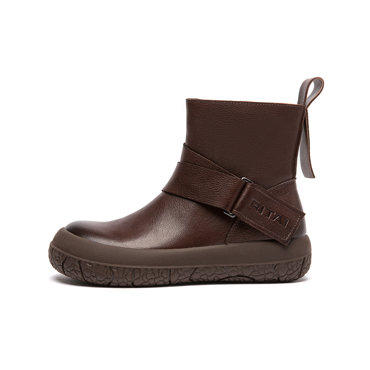 Ritai Коричневые женские ботильоны, цвет Brown