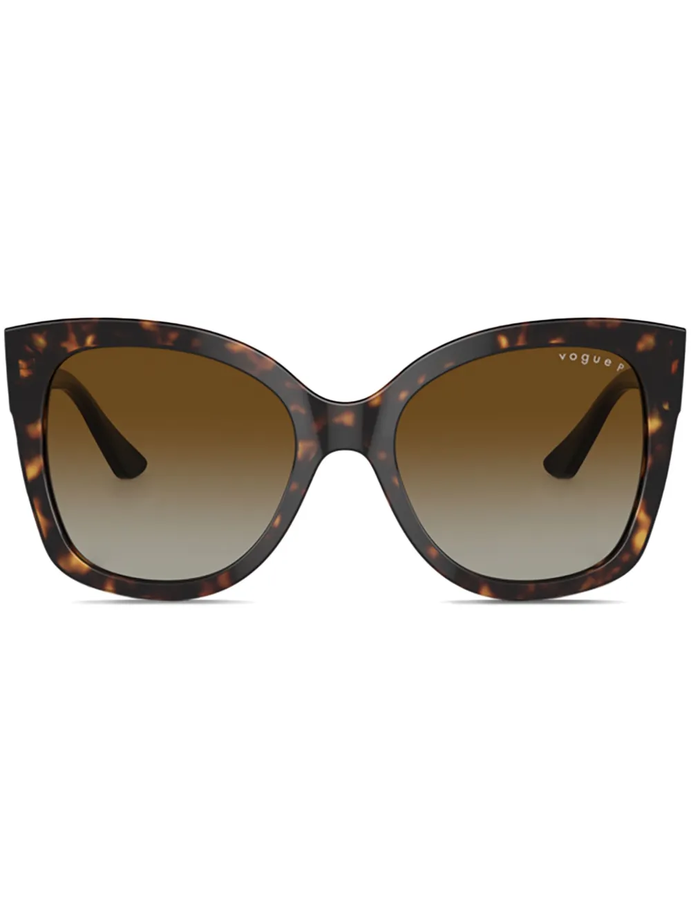 

Солнцезащитные очки в оправе 'бабочка' Vogue, коричневый