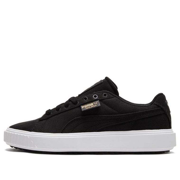 

Кеды PUMA Unisex Breaker Corduroy Sneakers Black/White, черный