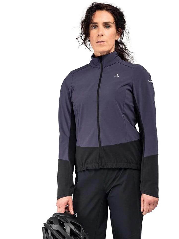 

Куртка софтшелл Schöffel Fahrradjacke Grimaldo, цвет Lila/Schwarz