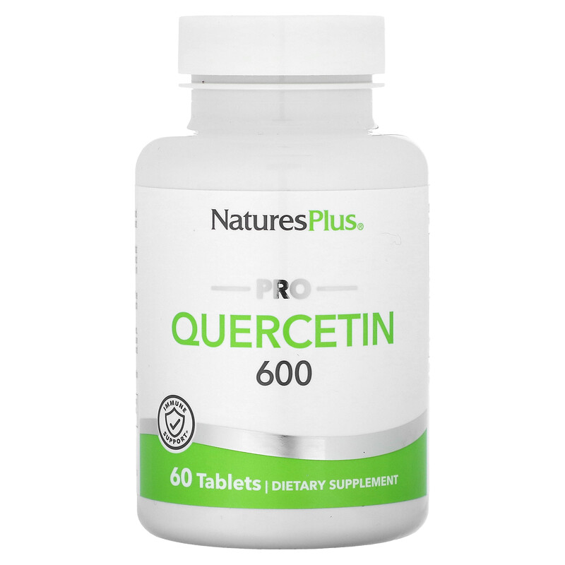 

NaturesPlus, Про кверцетин 600, 600 мг, 60 таблеток