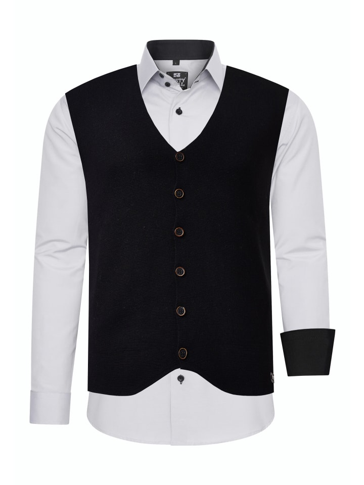 

Rusty Neal Комплект из рубашки и жилета (2 шт.), светло-серый